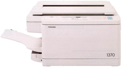Ремонт копировального аппарата Toshiba  1370