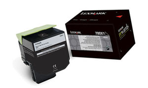 заправка картриджа Lexmark 700X1 (70C0X10)