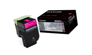 новый картридж Lexmark 800X3 (80C0X30)