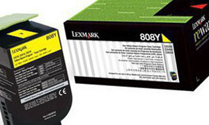 новый картридж Lexmark 808Y (80C80Y0)