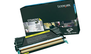 новый картридж Lexmark C734A2YG