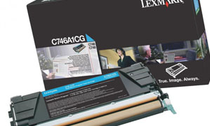 новый картридж Lexmark C746A1CG