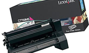 заправка картриджа Lexmark C7700MS