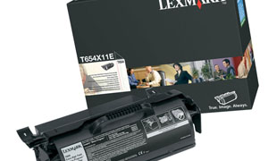новый картридж Lexmark T654X11E
