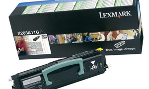 новый картридж Lexmark X203A11G