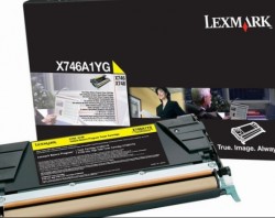 заправка картриджа Lexmark X746A1YG