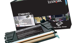 новый картридж Lexmark X746H1KG