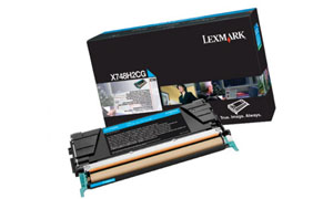 заправка картриджа Lexmark X748H2CG