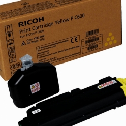 заправка картриджа Ricoh Print Cartridge Yellow P C600 (408317)