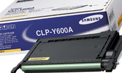 новый картридж Samsung CLP-Y600A
