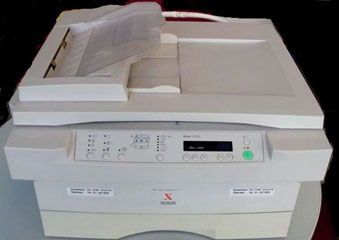 Ремонт копировального аппарата Xerox XC 855
