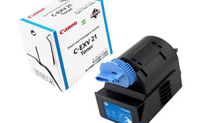 новый картридж Canon C-EXV21C (0453B002)