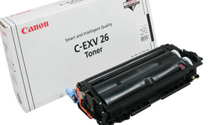 заправка картриджа Canon C-EXV26Bk (1660B006)