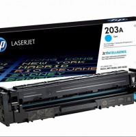 картридж HP 203A (CF541A) заправка картриджа HP 203A (CF541A)