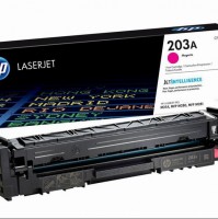 картридж HP 203A (CF543A) заправка картриджа HP 203A (CF543A)