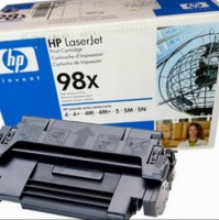 картридж HP 98X (92298X) заправка картриджа HP 98X (92298X)