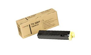 картридж Kyocera TK-500Y (370PD3KW) заправка картриджа Kyocera TK-500Y (370PD3KW)