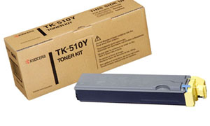 картридж Kyocera TK-510Y (1T02F3AEU0) заправка картриджа Kyocera TK-510Y (1T02F3AEU0)