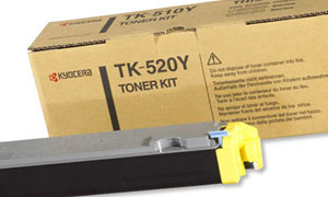 картридж Kyocera TK-520Y (1T02HJAEU0) заправка картриджа Kyocera TK-520Y (1T02HJAEU0)