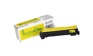 картридж Kyocera TK-550Y (1T02HMAEU0) заправка картриджа Kyocera TK-550Y (1T02HMAEU0)
