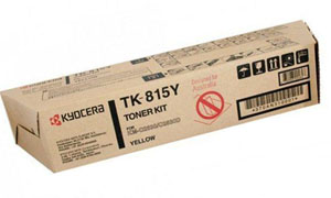 заправка картриджа Kyocera TK-815Y (370AN310)