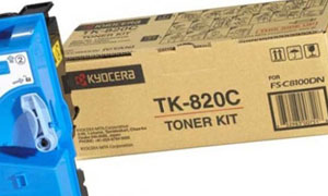 картридж Kyocera TK-820C (1T02HPCEU0) заправка картриджа Kyocera TK-820C (1T02HPCEU0)