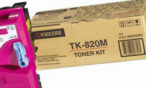 заправка картриджа Kyocera TK-820M (1T02HPBEU0)