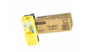 заправка картриджа Kyocera TK-825Y (1T02FZAEU0)