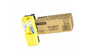 картридж Kyocera TK-825Y (1T02FZAEU0) заправка картриджа Kyocera TK-825Y (1T02FZAEU0)