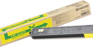картридж Kyocera TK-8325Y (1T02NPANL0) заправка картриджа Kyocera TK-8325Y (1T02NPANL0)