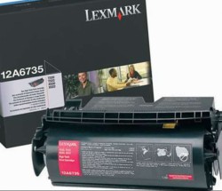 заправка картриджа Lexmark 12A6735