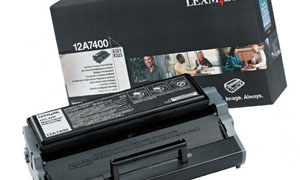 заправка картриджа Lexmark 12A7400