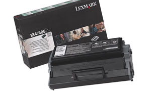 заправка картриджа Lexmark 12A7405