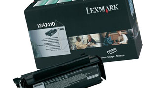 заправка картриджа Lexmark 12A7410