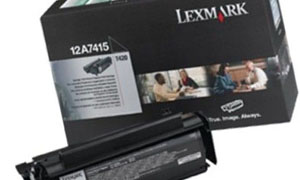заправка картриджа Lexmark 12A7415