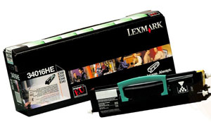 заправка картриджа Lexmark 34016HE