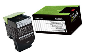 заправка картриджа Lexmark 708K (70C80K0)