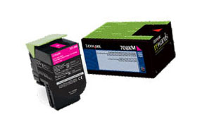 заправка картриджа Lexmark 708XM (70C8XM0)