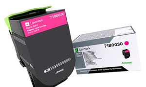 заправка картриджа Lexmark 71B0030