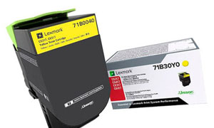 заправка картриджа Lexmark 71B0040