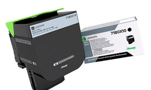 картридж Lexmark 71B0X10 заправка картриджа Lexmark 71B0X10