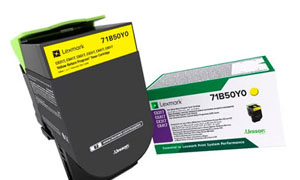 картридж Lexmark 71B50Y0 заправка картриджа Lexmark 71B50Y0