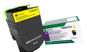 картридж Lexmark 71B5HY0 заправка картриджа Lexmark 71B5HY0