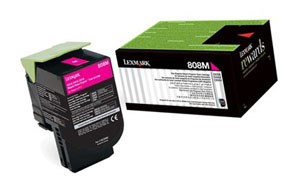 картридж Lexmark 808M (80C80M0) заправка картриджа Lexmark 808M (80C80M0)