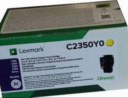 новый картридж Lexmark C2350Y0