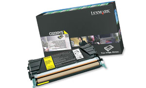 картридж Lexmark C5220YS заправка картриджа Lexmark C5220YS