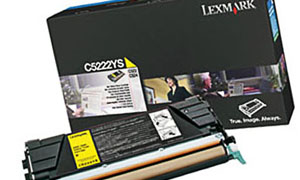 новый картридж Lexmark C5222YS