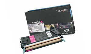 заправка картриджа Lexmark C5342MX