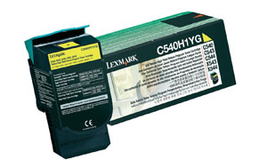 заправка картриджа Lexmark C540H1YG