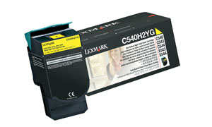 заправка картриджа Lexmark C540H2YG